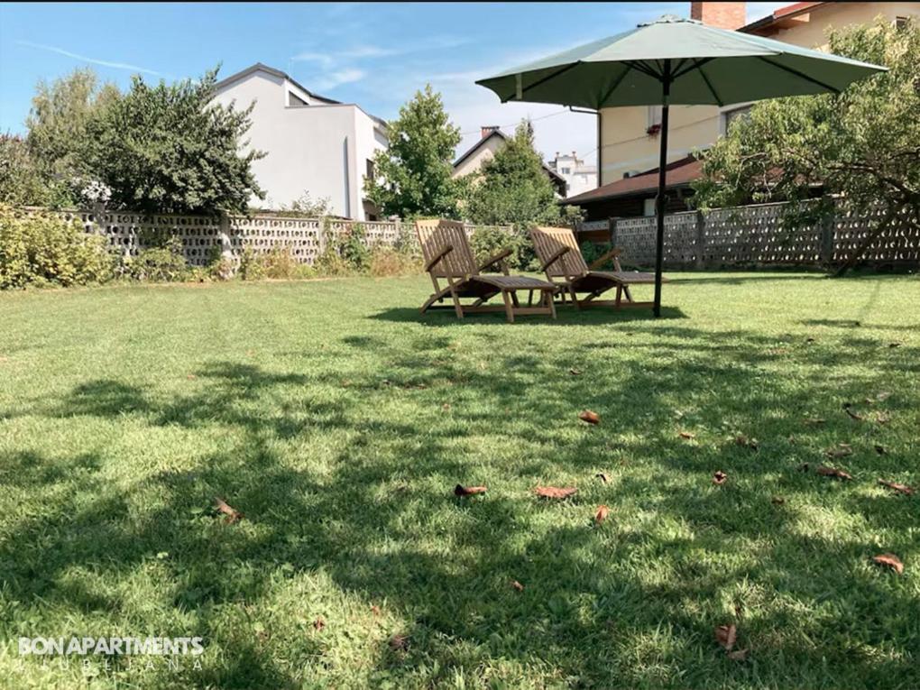 Huge Bbq Garden 2, Spacious Flat, Ac, Free Parking 2 Ljubljana Buitenkant foto