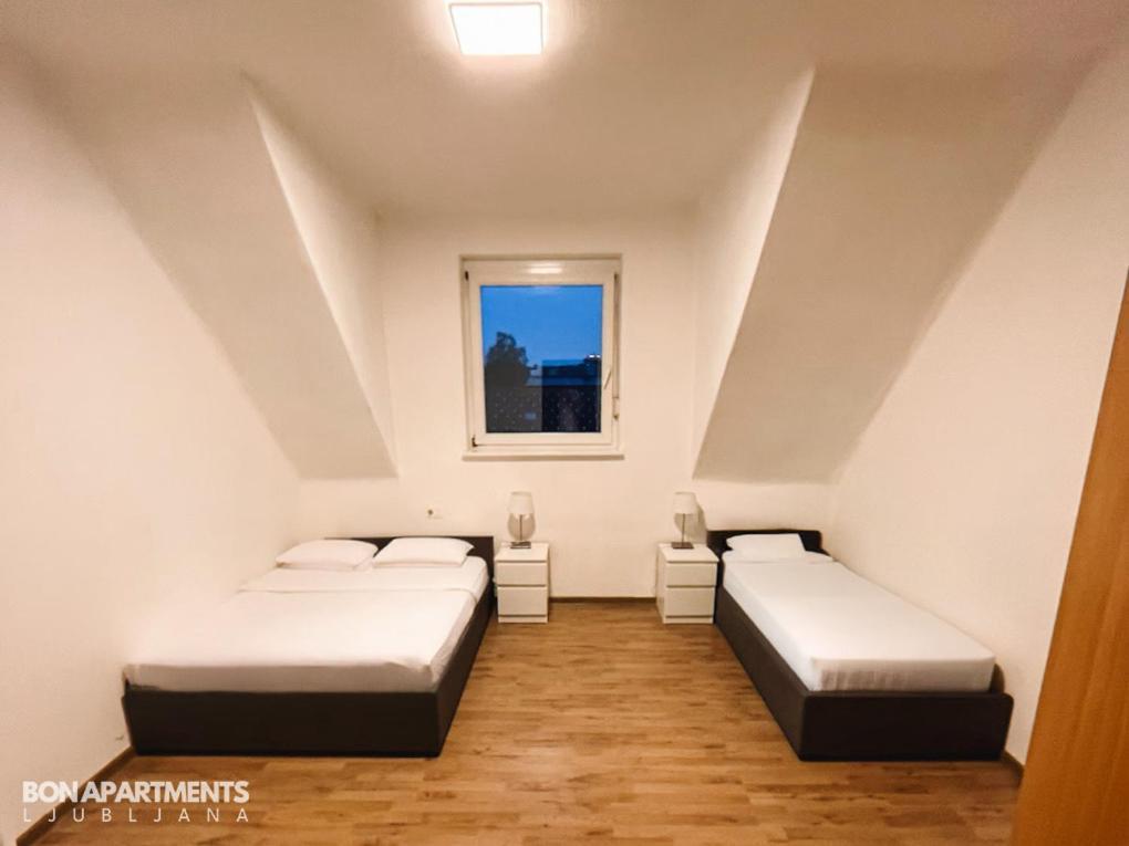Huge Bbq Garden 2, Spacious Flat, Ac, Free Parking 2 Ljubljana Buitenkant foto