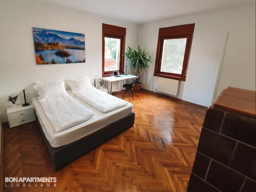 Huge Bbq Garden 2, Spacious Flat, Ac, Free Parking 2 Ljubljana Buitenkant foto