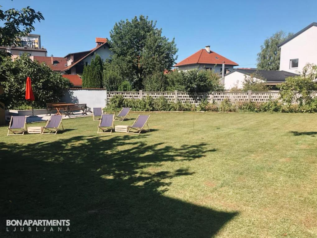 Huge Bbq Garden 2, Spacious Flat, Ac, Free Parking 2 Ljubljana Buitenkant foto